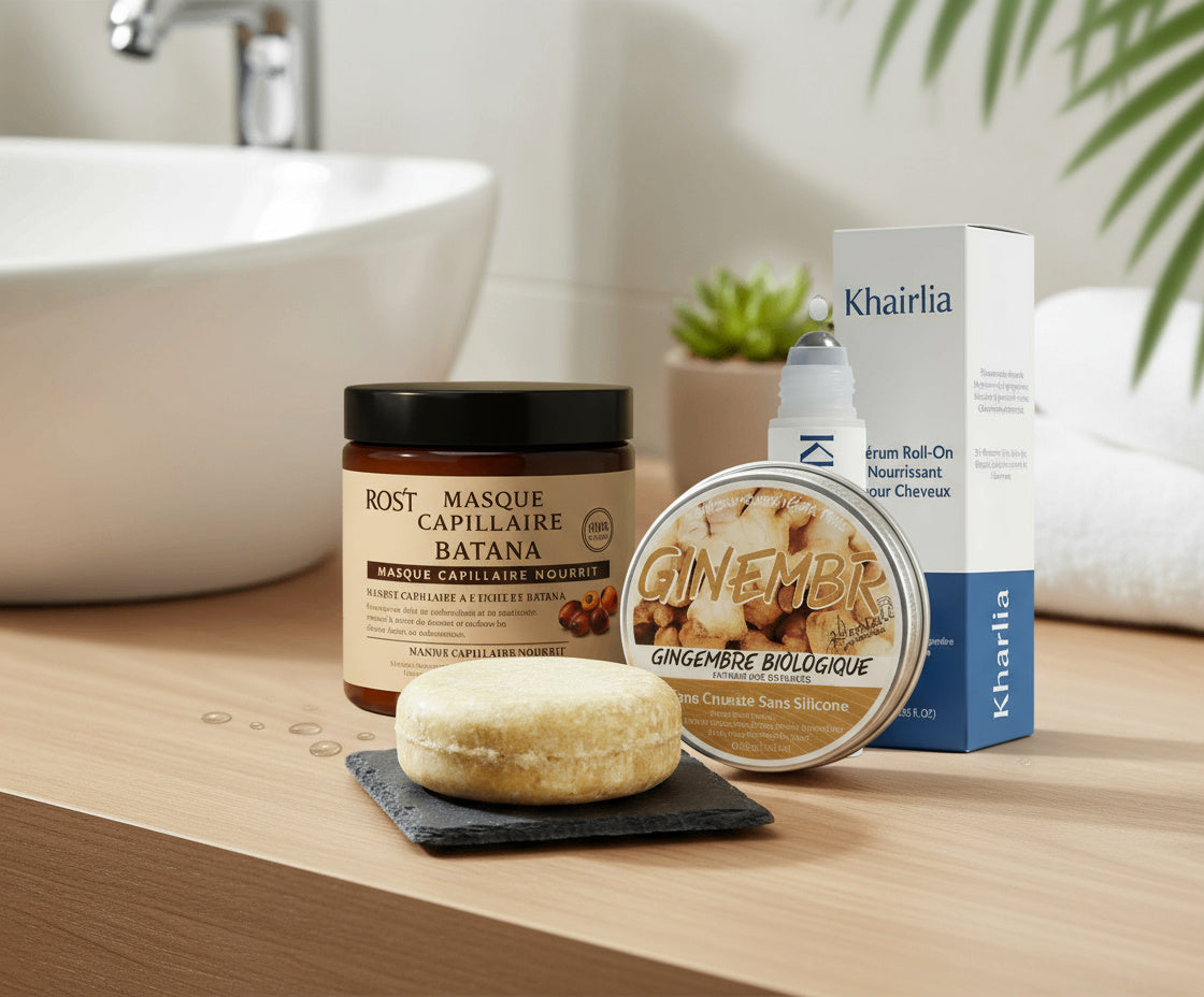 Shampooing organique au gingembre