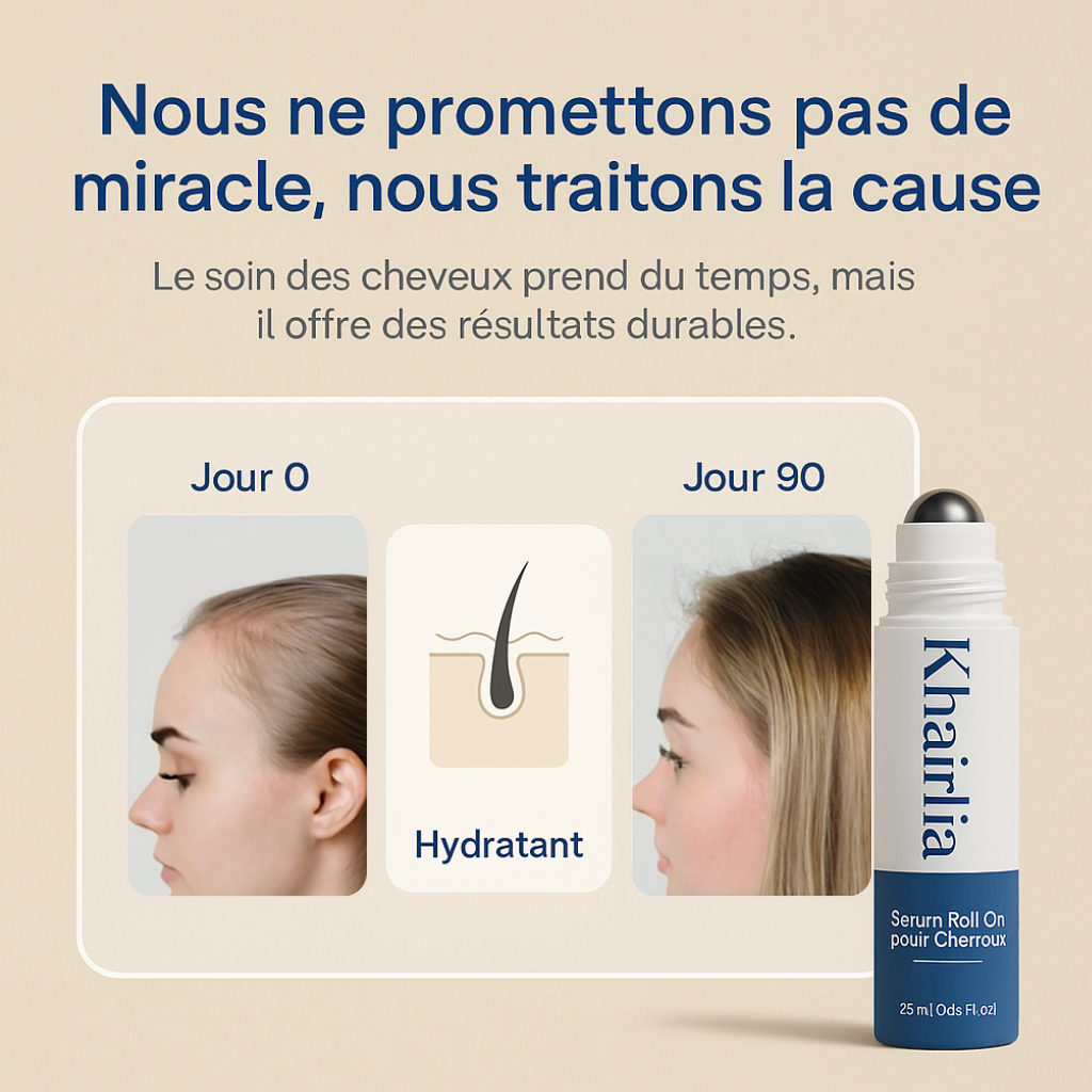 Khairlia | Roll-on Anti Tempes Dégarnies